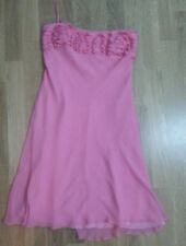 MUSANI LOTTO 59B VESTITO ABITO DONNA CERIMONIA ROSA TG.42