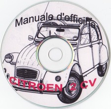 Manuale officina Citroen 2CV. In italiano  Leggere inserzione