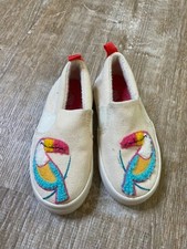 Zara Girls cream ivory Slip On