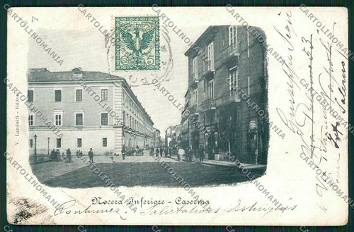 Salerno nocera cartolina - salerno,