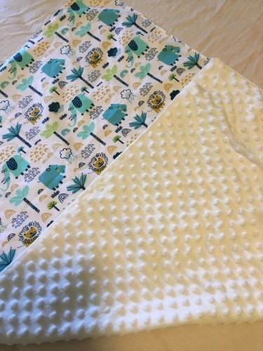 Copertina neonato minky pile - copertina,