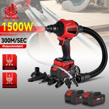 1000W 1500W Pompa ricaricabile ad aria Aspirapolvere Portatile con 6ugello