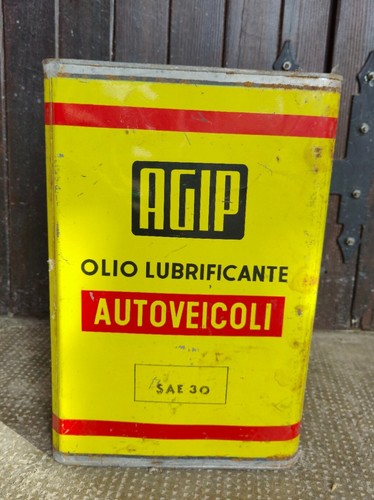 Latta agip olio lubrificante - ,