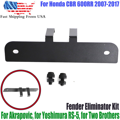 License plate holder fender - plate,