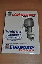 Johnson EVINRUDE EI 90° LV 1990 Outboards Außenbordmotor Werkstatthandbuch OMC