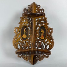 Antica Mensola Angoliera Legno