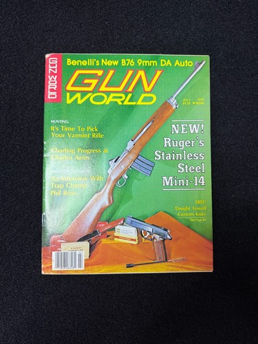 Vintage gun world magazine - vintage,