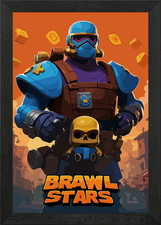 Poster personaggio brawl - personaggio,