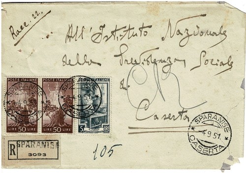 Bolli della campania lettera - bolli, campania-lettera