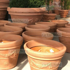 Vaso in super resina lavorato anticato  pianta giardino no plastica terracotta