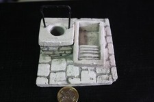 Muro a secco, pozzo e lavatoio