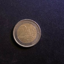 Moneta 2 euro Dante Alighieri 2002 con diversi errore di conio