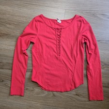 Top Free People Jacqui rosso
