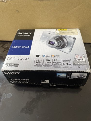 Sony cyber shot dsc - cyber-shot, dsc-w690