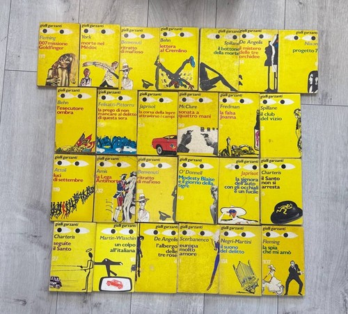Lotto libri gialli garzanti - lotto,