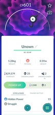 Pokémon Unown J Go TD