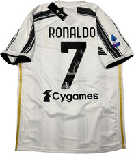 maglia calcio Juventus RONALDO Serie A 2020 2021 Adidas UFFICIALE home Jeep