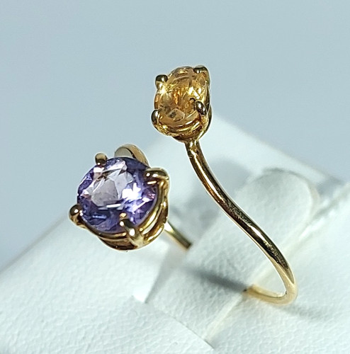 Anello oro donna giallo - 18,