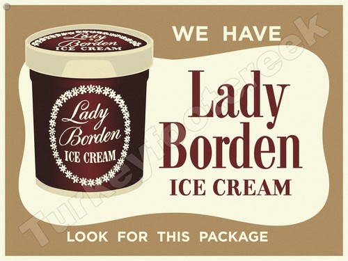 Insegna lady borden - insegna,