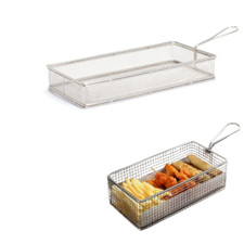 Mini cestello per fritture 255x135x(H)45mm - HENDI