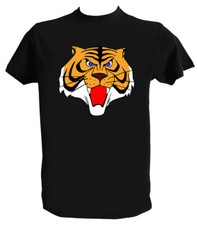 T shirt Tiger Man Uomo Bambino Anime Mask Maglietta Cartoni Animati Anni 80