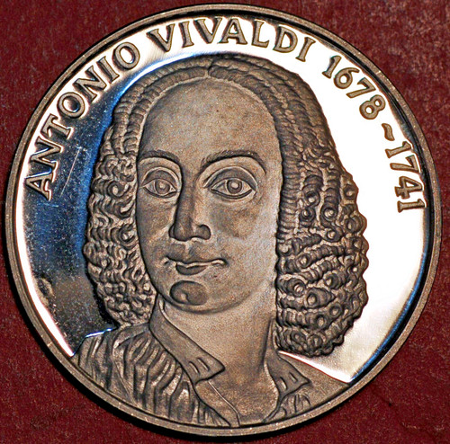 Medaglia antonio vivaldi - medaglia,