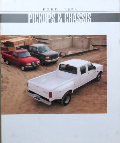 Brochure depliant ford pickup - brochure,