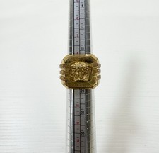 Anello Versace Medusa tono oro