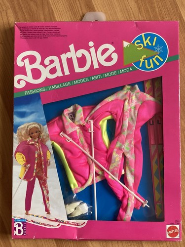 Mattel vintage 1990 barbie - 1990, ski