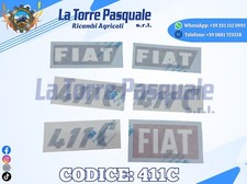 ADESIVI DECALCOMANIA TRATTORE