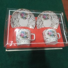 VINTAGE-Servizio da 2-Colazione /The-in Porcellana Extra-Made in Germania-nuovo