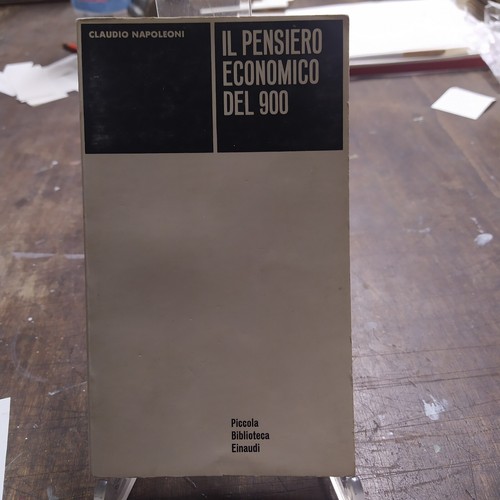 Libro pensiero economico - il,