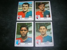 CAGLIARI  RELI' Figurine  1967 - 68  quattro (4) figurine cartoncino ottime!! 