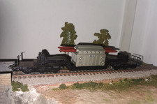 Märklin Marklin  AC  4617 carrello a pianale ribassato SSi AEG trasformatore DB