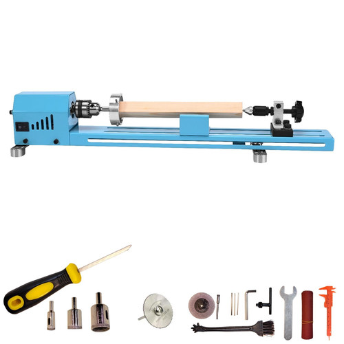 Fesmtek mini tornio per - per, legno