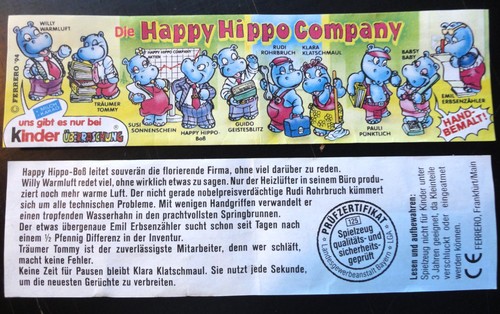 Figurina ovetto ferrero happy - figurina,