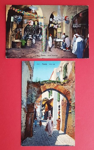 Cartolina tunisi in - x,