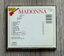 MADONNA - LIVE IN U.S.A. 1985/1987 - CD  - GREAT  SOUND SUPER RARE LIKE A VIRGIN
