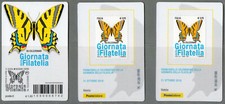 ITALIA 2016 "G.DELLA FILATELIA" KIT DI 2 TESSERE FILATELICHE CON NUMERO SERIALE