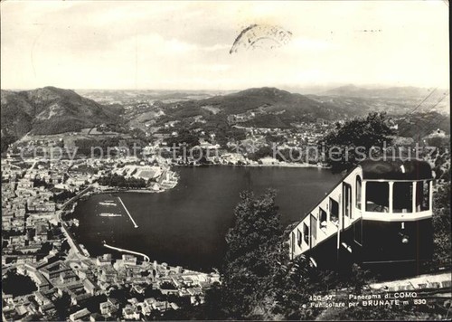 Brunate como funicolara - brunate,