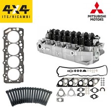 KIT TESTATA COMPLETA VALVOLE INCASSATE MITSUBISHI PAJERO L200 4D56