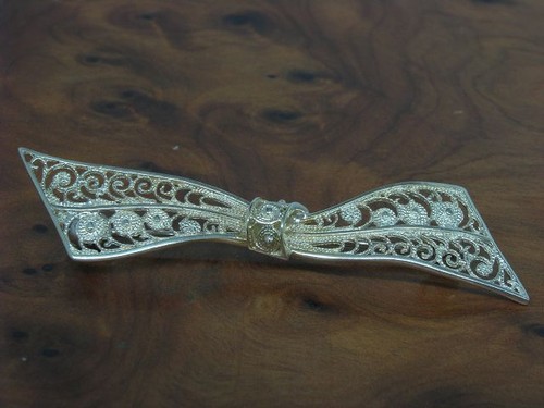 835 argento spilla - argento, /