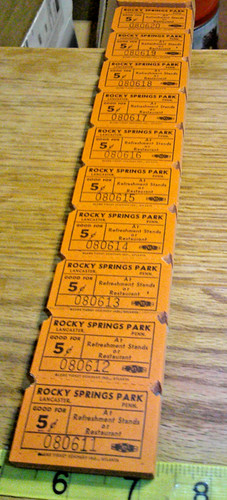 Lotto 100 biglietti - , vintage