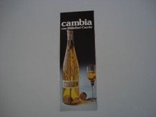 advertising Pubblicità 1979 MILLEFIORI CUCCHI