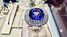 18kt White Gold Ring Diamonds