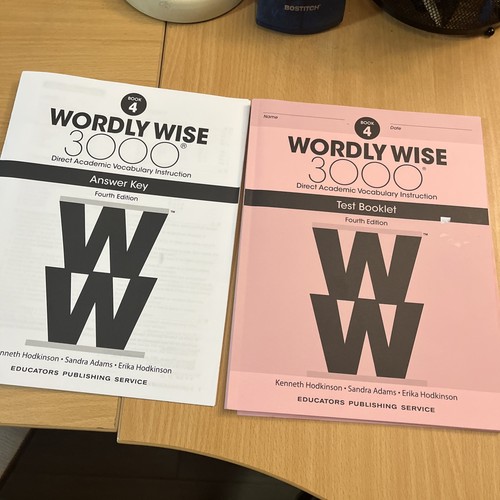 Wordly wise 3000 book test - 4,