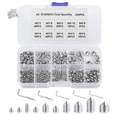 330 Screws Beads Tapered Tip