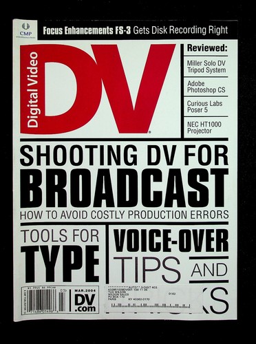 Digital video magazine - dv,