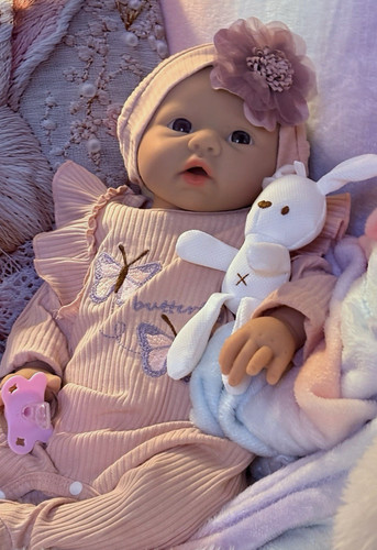 Bambola neonata silicone - bambola,