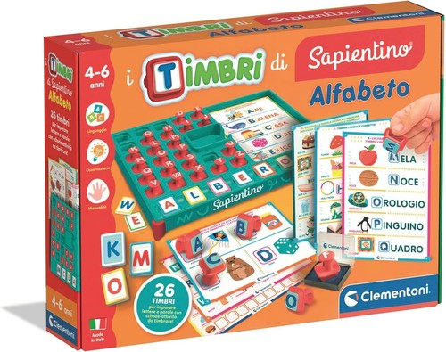 Sapientino timbrialfabeto - i,